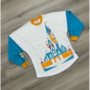 Walt Disney World Disneyland Spirit Jersey Magic Kingdom Castle Women Small